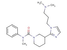 3-{1-[3-(dimethylamino)propyl]-1H-imidazol-2-yl}-N-methyl-N-phenyl-1-piperidinecarboxamide