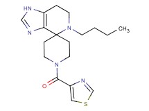 5-butyl-1'-(1,3-thiazol-4-ylcarbonyl)-1,5,6,7-tetrahydrospiro[imidazo[4,5-c]pyridine-4,4'-piperidine]