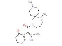 3-[(3,7-dimethyl-3,7,11-triazaspiro[5.6]dodec-11-yl)carbonyl]-2-methyl-1,5,6,7-tetrahydro-4H-indol-4-one
