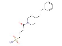 4-oxo-4-[4-(2-phenylethyl)-1-piperidinyl]-1-butanesulfonamide