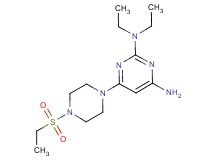 N~2~,N~2~-diethyl-6-[4-(ethylsulfonyl)piperazin-1-yl]pyrimidine-2,4-diamine