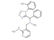 N-methyl-3-({methyl[[1-(2-methylphenyl)-1H-tetrazol-5-yl](phenyl)methyl]amino}methyl)pyridin-2-amine