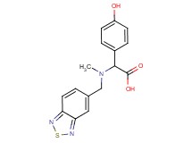 [(2,1,3-benzothiadiazol-5-ylmethyl)(methyl)amino](4-hydroxyphenyl)acetic acid