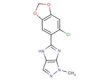5-(6-chloro-1,3-benzodioxol-5-yl)-1-methyl-1,4-dihydroimidazo[4,5-c]pyrazole