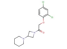 1-{1-[(2,4-dichlorophenoxy)acetyl]-3-azetidinyl}piperidine