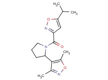 4-{1-[(5-isopropylisoxazol-3-yl)carbonyl]pyrrolidin-2-yl}-3,5-dimethylisoxazole