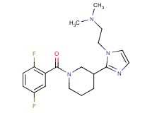 (2-{2-[1-(2,5-difluorobenzoyl)piperidin-3-yl]-1H-imidazol-1-yl}ethyl)dimethylamine