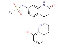 N-(8-hydroxy-2'-oxo-1',2',3',4'-tetrahydro-2,4'-biquinolin-7'-yl)methanesulfonamide