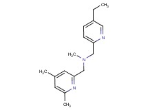 1-(4,6-dimethylpyridin-2-yl)-N-[(5-ethylpyridin-2-yl)methyl]-N-methylmethanamine