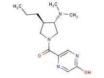 5-{[(3S*,4R*)-3-(dimethylamino)-4-propylpyrrolidin-1-yl]carbonyl}pyrazin-2-ol
