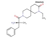 2-ethyl-9-(alpha-methyl-L-phenylalanyl)-2,9-diazaspiro[5.5]undecan-3-one hydrochloride