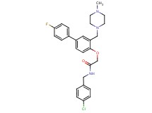N-(4-chlorobenzyl)-2-({4'-fluoro-3-[(4-methyl-1-piperazinyl)methyl]-4-biphenylyl}oxy)acetamide