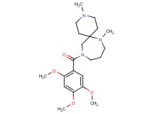 3,7-dimethyl-11-(2,4,5-trimethoxybenzoyl)-3,7,11-triazaspiro[5.6]dodecane