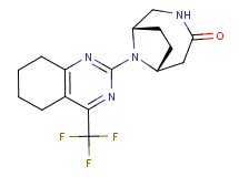 (1S*,6R*)-9-[4-(trifluoromethyl)-5,6,7,8-tetrahydroquinazolin-2-yl]-3,9-diazabicyclo[4.2.1]nonan-4-one