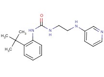 N-(2-tert-butylphenyl)-N'-[2-(pyridin-3-ylamino)ethyl]urea
