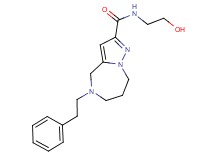 N-(2-hydroxyethyl)-5-(2-phenylethyl)-5,6,7,8-tetrahydro-4H-pyrazolo[1,5-a][1,4]diazepine-2-carboxamide