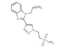 1-allyl-2-{1-[2-(methylsulfonyl)ethyl]-1H-1,2,3-triazol-4-yl}-1H-benzimidazole