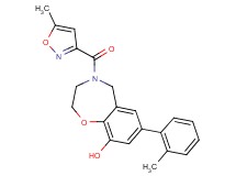 4-[(5-methylisoxazol-3-yl)carbonyl]-7-(2-methylphenyl)-2,3,4,5-tetrahydro-1,4-benzoxazepin-9-ol