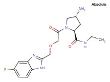 (2S,4R)-4-amino-N-ethyl-1-{[(5-fluoro-1H-benzimidazol-2-yl)methoxy]acetyl}pyrrolidine-2-carboxamide