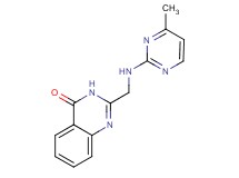 2-{[(4-methyl-2-pyrimidinyl)amino]methyl}-4(3H)-quinazolinone