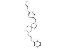 2-(4-{[7-(3-phenylpropyl)-2,7-diazaspiro[4.5]dec-2-yl]methyl}phenoxy)ethanol