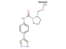 (2S)-2-(methoxymethyl)-N-[4-(1H-pyrazol-4-yl)phenyl]pyrrolidine-1-carboxamide