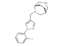 rel-(1R,5S)-6-{[1-(2-fluorophenyl)-1H-pyrazol-4-yl]methyl}-3,6-diazabicyclo[3.2.2]nonane dihydrochloride
