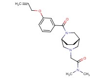 2-{(1S*,5R*)-6-[3-(allyloxy)benzoyl]-3,6-diazabicyclo[3.2.2]non-3-yl}-N,N-dimethylacetamide