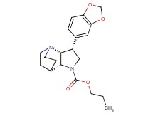 propyl (3R*,3aR*,7aR*)-3-(1,3-benzodioxol-5-yl)hexahydro-4,7-ethanopyrrolo[3,2-b]pyridine-1(2H)-carboxylate