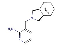 3-[(1R*,2R*,6S*,7S*)-4-azatricyclo[5.2.1.0~2,6~]dec-4-ylmethyl]-2-pyridinamine