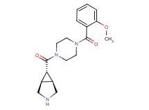 rel-(1R,5S,6r)-6-{[4-(2-methoxybenzoyl)-1-piperazinyl]carbonyl}-3-azabicyclo[3.1.0]hexane hydrochloride
