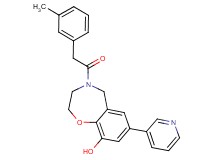 4-[(3-methylphenyl)acetyl]-7-pyridin-3-yl-2,3,4,5-tetrahydro-1,4-benzoxazepin-9-ol