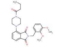 4-(4-butyryl-1-piperazinyl)-2-(2,3-dimethoxybenzyl)-1H-isoindole-1,3(2H)-dione