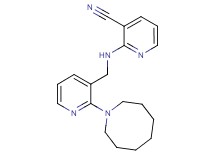 2-{[(2-azocan-1-ylpyridin-3-yl)methyl]amino}nicotinonitrile