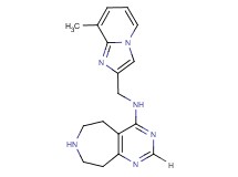 N-[(8-methylimidazo[1,2-a]pyridin-2-yl)methyl]-6,7,8,9-tetrahydro-5H-pyrimido[4,5-d]azepin-4-amine