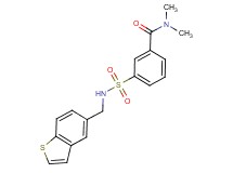 3-{[(1-benzothien-5-ylmethyl)amino]sulfonyl}-N,N-dimethylbenzamide