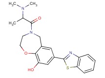 7-(1,3-benzothiazol-2-yl)-4-[2-(dimethylamino)propanoyl]-2,3,4,5-tetrahydro-1,4-benzoxazepin-9-ol