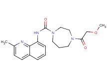 4-(methoxyacetyl)-N-(2-methylquinolin-8-yl)-1,4-diazepane-1-carboxamide