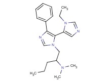 1-(3'-ethyl-5-phenyl-3H,3'H-4,4'-biimidazol-3-yl)-N,N-dimethylpentan-2-amine