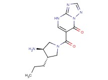 6-{[(3R*,4S*)-3-amino-4-propylpyrrolidin-1-yl]carbonyl}[1,2,4]triazolo[1,5-a]pyrimidin-7(4H)-one