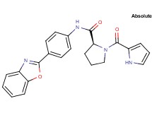 N-[4-(1,3-benzoxazol-2-yl)phenyl]-1-(1H-pyrrol-2-ylcarbonyl)-L-prolinamide