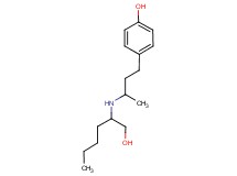 4-(3-{[1-(hydroxymethyl)pentyl]amino}butyl)phenol