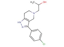 1-[3-(4-chlorophenyl)-1,4,6,7-tetrahydro-5H-pyrazolo[4,3-c]pyridin-5-yl]propan-2-ol