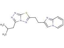2-[2-(3-isobutyl[1,2,4]triazolo[3,4-b][1,3,4]thiadiazol-6-yl)ethyl]imidazo[1,2-a]pyridine