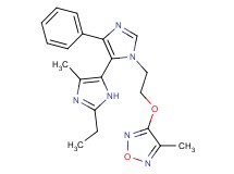 2-ethyl-5-methyl-3'-{2-[(4-methyl-1,2,5-oxadiazol-3-yl)oxy]ethyl}-5'-phenyl-3H,3'H-4,4'-biimidazole