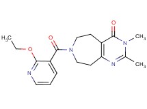 7-[(2-ethoxypyridin-3-yl)carbonyl]-2,3-dimethyl-3,5,6,7,8,9-hexahydro-4H-pyrimido[4,5-d]azepin-4-one