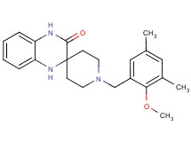 1-(2-methoxy-3,5-dimethylbenzyl)-1',4'-dihydro-3'H-spiro[piperidine-4,2'-quinoxalin]-3'-one