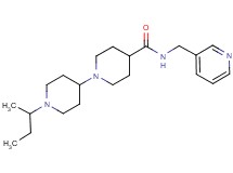 1'-sec-butyl-N-(3-pyridinylmethyl)-1,4'-bipiperidine-4-carboxamide
