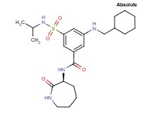 3-[(cyclohexylmethyl)amino]-5-[(isopropylamino)sulfonyl]-N-[(3S)-2-oxo-3-azepanyl]benzamide