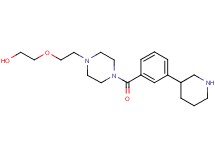 2-{2-[4-(3-piperidin-3-ylbenzoyl)piperazin-1-yl]ethoxy}ethanol
